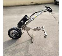 Accesorio para Bicicleta eléctrica para Silla de Ruedas, Extractor de Silla de Ruedas de 500w, Kit eléctrico/de conversión, batería de 48v, 15ah/17ah, Pantalla LCD, con luz Delantera Manual