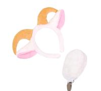 Accesorio para cabello con tema de oveja de dibujos animados, cómodo y elástico, accesorios a juego para e hijos para fiestas temáticas, diadema de oveja