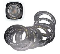 Accesorio para calentador de cera, fácil de usar, conveniente para instalar, junta para máquina de cera, práctica de 10 piezas de forma redonda, 6,1 x 6,1 pulgadas para calentadores de cera