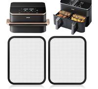 Accesorio para Cosori Air Fryer, Protector Antisalpicaduras de Acero Inoxidable para Cosori Airfryer 8.5L y Dual Blaze TwinFry 10L, Reutilizable para Freidora de Aire