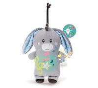 Accesorio para dormir Burrito Littledoo de 25 cm, multifunción, en caja de regalo, gris, peluche para bebés y niños pequeños, para agarrar, abrazar, explorar y dormir - 61614