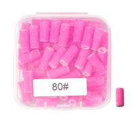 Accesorio para el cuidado de las uñas, juego de 50 bandas de lijado y taladro de mandril para uso doméstico y salón de belleza eficiente para limar y alisar las uñas