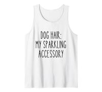 Accesorio para el Pelo de Perro, Divertido Amante de Las Mascotas, Perro, mamá, papá Camiseta sin Mangas