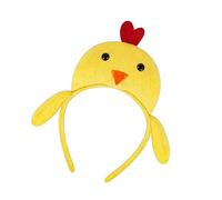 Accesorio para el pelo de pollo de dibujos animados, cómoda diadema elástica, divertida sesión de fotos, accesorios para niños y niñas, divertida banda para el pelo