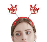 Accesorio para el pelo del corazón de San - Accesorio para el cabello para el corazón con purpurina, banda de pelo festiva | Apoyo romántico para las vacaciones Recibir para mujeres, niñas