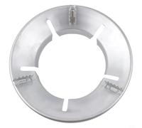 Accesorio para estufa de gas Ring que actúa como barrera de llama contra el viento mientras apoya una distribución óptima del calor (B)
