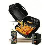 Accesorio para freidora de aire caliente para Philips Airfryer 4000 Series Stacked Dual Basket 10L NA460 NA462, molde de silicona para 2 cámaras, accesorio sin BPA apto para lavavajillas