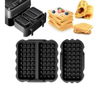 Accesorio para freidora de aire caliente Philips 3000 serie 6L/3L, Tefal Dual Easy Fry XXL 11L (6,5 L/4,5 L), 2 piezas de silicona para airfryer, accesorios para freidora de aire caliente, molde de