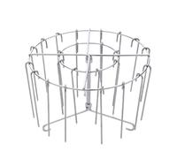 Accesorio para freidora, pincho de carne de acero inoxidable, juego de brochetas para pollo, tocino y parrilla, para barbacoa doméstica y preparación de alimentos