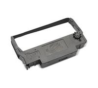 Accesorio para impresora: 20 piezas de cinta de impresión de tinta compatible para Epson ERC30 ERC34 ERC38 de 12,7 mm x 4 m, negro, morado, negro, rojo, reemplazable (color: negro)