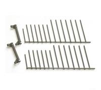 Accesorio para lavavajillas 512818 Duty Part - Eliminador de suciedad de flujo de agua mejorado que limpia higiénicamente los utensilios de cocina para secadoras, color plateado