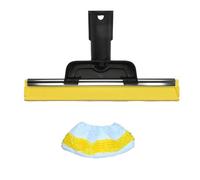 Accesorio para limpiacristales de vapor Kärcher para Kärcher SC1 SC2 SC3 SC4 SC5 SC7 CTK10 20 con paño de microfibra sin rayas para cristal, ventanas, espejos y azulejos