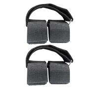 Accesorio para mancuernas con correa para el tobillo: paquete doble, puños ajustables, diseño de ajuste seguro, costuras reforzadas, acolchado cómodo | Gimnasio en casa entrenamiento de piernas entren