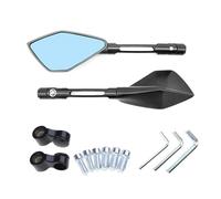 Accesorio Para Manillar De Motocicleta: Espejos Retrovisores Laterales Motocicletas Bicicleta 8/10 Mm 1 Par Manillar Espejo Retrovisor Motocicleta