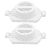 Accesorio para Máquina de Biselado de Gafas Abs Ventosa Dura 2 Piezas