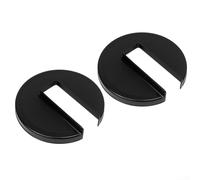 Accesorio para máquina de café, 2 tapas de cesta de preparación para Moccamaster 1.0L 1.25L Cestas aptas para lavavajillas, color negro, 5.4 pulgadas