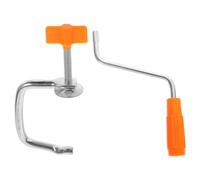 Accesorio para Máquina de Pasta Manual Mango y Pinza de Sujeción | Aleación de Hierro y Pp, Repuesto de 210g, Montaje en Borde de Mesa para Uso Doméstico