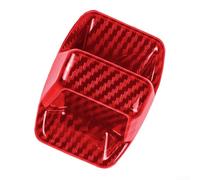 Accesorio para palanca de cambios de fibra de carbono, cubierta de cabeza para 21 a 24 modelos de A3/para A3L (rojo)