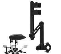Accesorio para paraguas de cochecito, abrazadera para de paraguas | Paragüero plegable para cochecito | Soporte multifuncional para paraguas de carrito de Golf, abrazadera para silla de paraguas