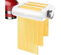 Accesorio para pasta para batidora de pie KitchenAid, accesorios 3 en 1, accesorio para fidelaufsatz Spaghettischneider fettuccineschneider Pasta Set Zubehör mit Nudelroller