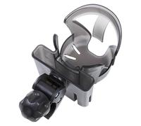 Accesorio para portavasos para cochecito, organizador de bebidas 2 en 1, abrazadera antideslizante para tazas rodante, soporte giratorio de 360 grados con soporte para teléfono, organizador de