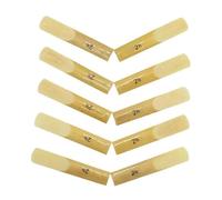 Accesorio para Saxofón 10 Uds. Cañas De Saxofón Tenor Bb Fuerza 2,5 Compatibles Con Todos Los Saxofones Tenor
