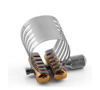 Accesorio para Saxofón Boquilla De Saxofón Alto/Tenor/agudo, Piezas De Clip De Metal, Abrazadera De Boquilla De Baquelita (Color : Alto)