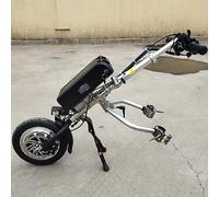 Accesorio para silla de ruedas eléctrica de 500W para silla de ruedas, dispositivo de tracción para silla de ruedas, kit de conversión de silla de ruedas eléctrica para terapia de rehabilitación,A