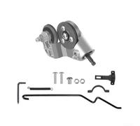 Accesorio para taladro eléctrico, cabezal convertidor de herramienta de corte de chapa de acero al carbono para placas de cobre de aluminio de hierro plano, adaptador de tijeras de metal DIY