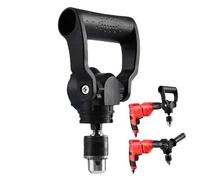 Accesorio Para Taladro En Ángulo Recto - Adaptador De Taladro De 90 Grados Con Soporte Magnético Para Puntas | Portabrocas Ergonómico, Construcción De Metal, Acceso A Tornillos De Difícil Acceso, Uso