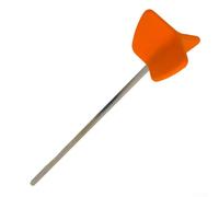 Accesorio para taladro mezclador de pintura, 1 paquete de paleta de mezcla de resina reutilizable, cemento de lodo epoxi, silicona antiadherente fácil de limpiar, agitador de pintura para bricolaje