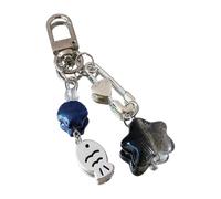 Accesorio para teléfono inspirado en la marina, estrellas de mar y conchas marinas, perfecto para vacaciones en la playa o salidas diarias. Linda cadena con diseño de pez, フリーサイズ