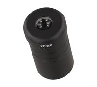 Accesorio para telescopio de 20 mm, ocular erigido de 1.25 pulgadas para modelos reflectantes newtonianos con construcción de aluminio y soporte de filtro roscado