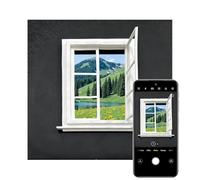 Accesorio para ventana para fotos, herramienta de encuadre a mano, herramienta para fotos de viaje con ventana, para capturar perspectivas de paisajes exteriores, vacaciones, estudio y picos de