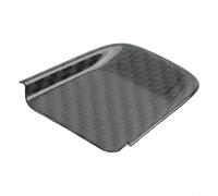 Accesorio para volante en fibra de carbono real para Fiat 500 2020-2023 y para Abarth 595 diseñado para complementar el estilo interior con un diseño minimalista