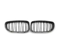 Accesorio Parrilla Delantera Compatible Con Para GT F34 2013 2014 2015 2016 2017 2018 2019 2020 Parachoques Delantero Coche Rejilla Admisión Aire De Riñón Radiador De Doble Línea(Black B)