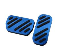 Accesorio Pedal Aleación Aluminio Interior Coche 4 Colores Para Harrier 2005 2006 2007 2008 2009 2010 2011 2012 2013(Blu)