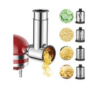 Accesorio picador de acero inoxidable para batidora de pie KitchenAid, picadora y ralladora de verduras, máquina
