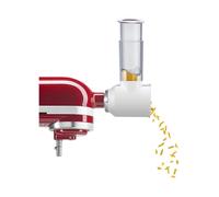 Accesorio rallador rebanador blanco para batidoras de pie KitchenAid, accesorios para rallar y triturar verduras.