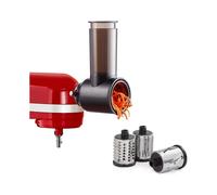Accesorio rebanador y triturador negro para batidoras de pedestal KitchenAid, ralladores de verduras y ensaladeras.