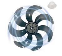 Accesorio recambio para ventiladores de pie | Potente flujo de aire e instalación sencilla | Accesorio De Repuesto Para Ventiladores | Uso en baño apartamento alquiler hotel hogar cocina dormitorio y