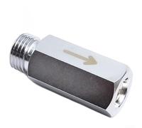 Accesorio regulador de buceo 3/8-24 Conector unidireccional para control de flujo de aire de presión baja a media bajo el agua (9/16-18 a 3/8-24)