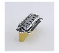 Accesorio repuesto puente 1 Set Super Quality Chrome 2 Point Tremolo System Puente De Guitarra Con Bloque De Latón