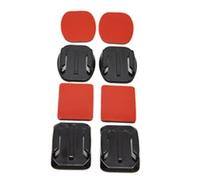 Accesorio soporte adhesivo 3m curvos + planos phoenix para camaras sport & gopro hero 4 - 3+ - 3 - 2 - 1 flat and curved adhesive mounts