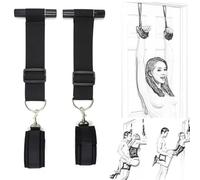 Accesorio Swing Colgante para Puerta BDSM Restricción Ajustable Portátil Correa Doble Nylon Suave Uso en Casa y Viaje