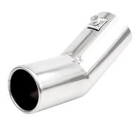 Accesorio Tubo de Escape Tubo de escape doble de acero inoxidable para coche, silenciador, compatible con VW Golf 4, compatible con Bora Jetta sistema escape