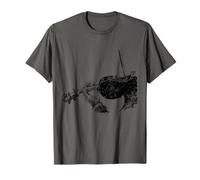 Accesorio violinista vintage silueta violinista Camiseta