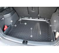 Accesorionline Protector Cubre Maletero para Dacia Duster I 4x4 hasta 2016 Bandeja cubremaletero cubeta Alfombrilla 2X4 4X4 (Duster I 4x4 hasta 2016)