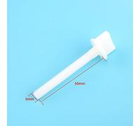 Accesorios 10 unids/Lote M4 M5 M6 Perno de plástico de Nailon Tornillo de Mano Compatible con avión RC(M4xL30)