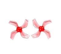 Accesorios 4 Pares 8 Uds Eje 1,5mm 4 Hojas for Gemfan 1636 1,6x3,6x4 40mm CCW/CW hélice Copa Hueca Motor sin escobillas RC Drone Piezas de avión Reparación y Accesorios (Color : Through Purple)